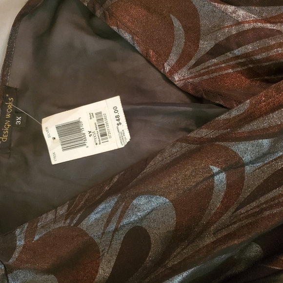 sheer blouse Black - Picture 2 of 4